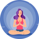 Logo of Meditation Sketch - Music, Relax android Application 